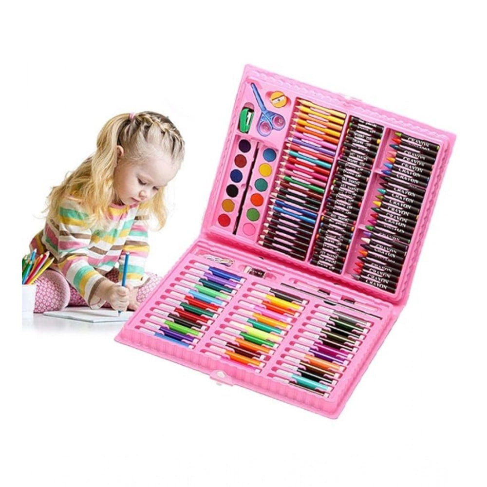 Plastic Deluxe Art Drawing Set For Kids Drawing And Painting 1