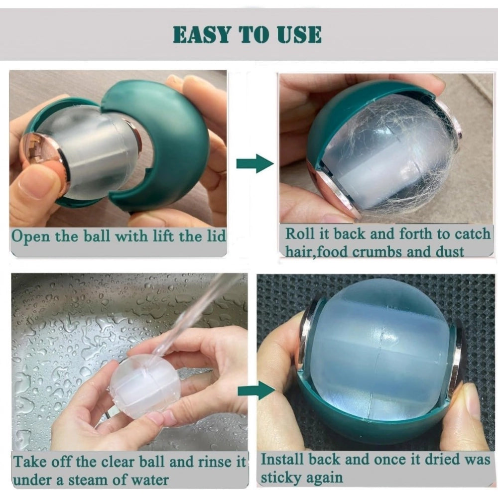 Plastic Remover Sticky Ball For Clothes Gel Lint Roller (Maroo