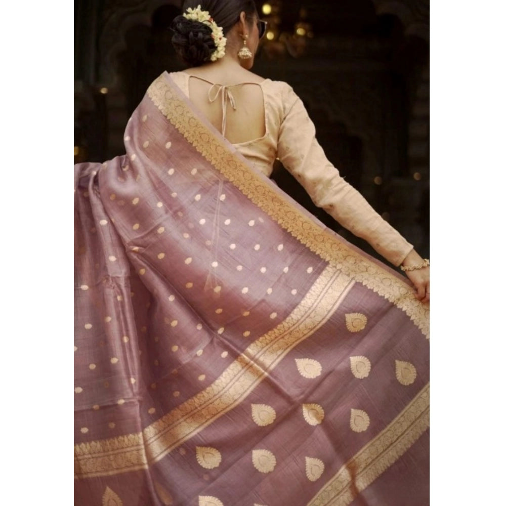 Women'S Cotton Printed Saree With Unstitched Blouse 5.5Mtr (Ro