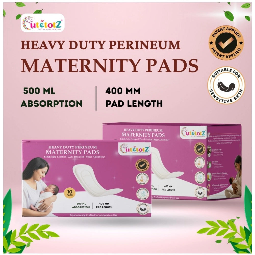 Cutetotz Organic Cotton Maternity Pads