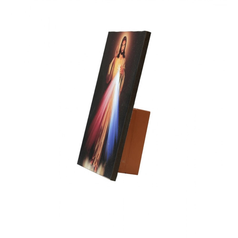 Wooden Divine Mercy Of Jesus Christ Table Top Christian Bible