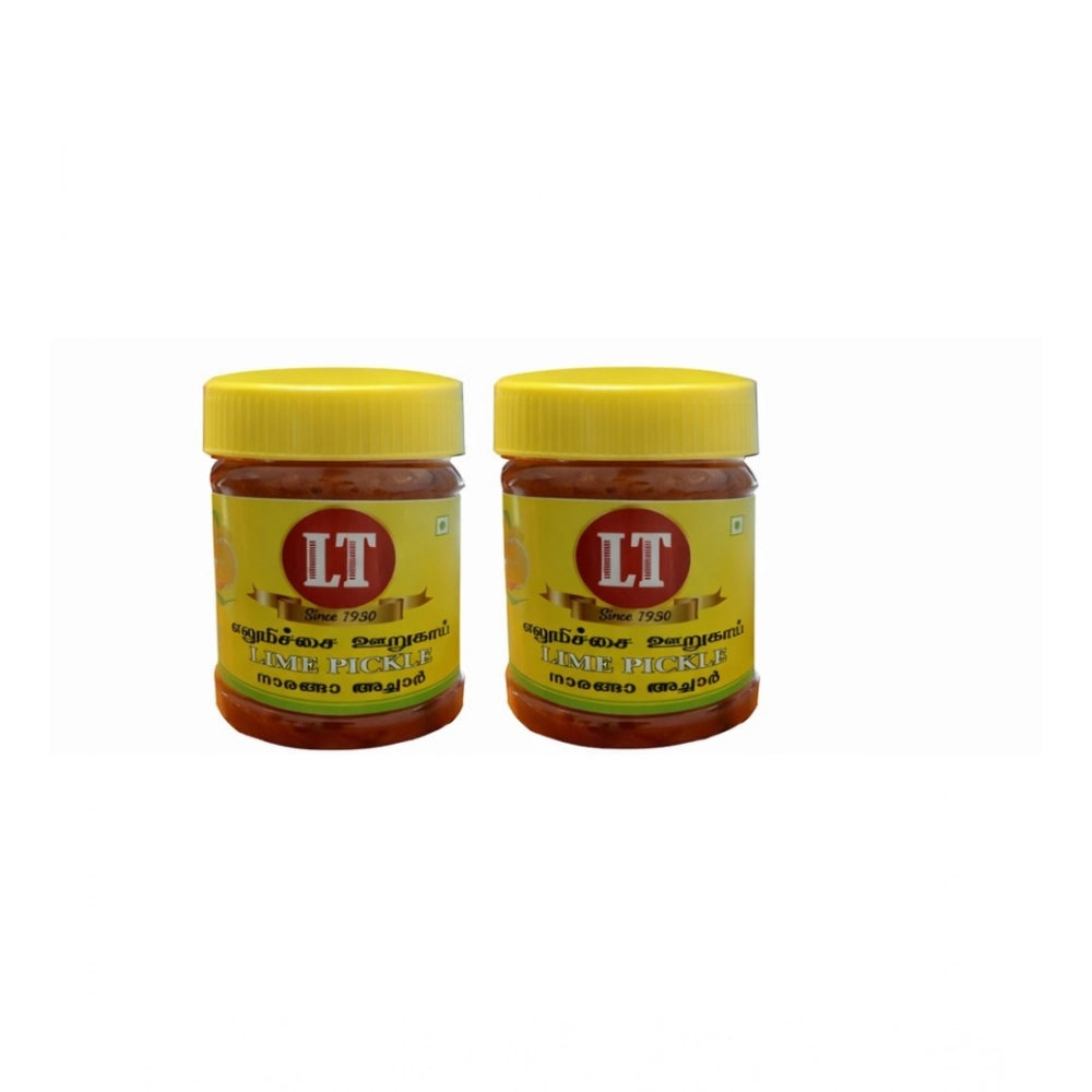 Pack Of_2 500Gm Lt Lemon Pickle Traditional Digestive Side Dis