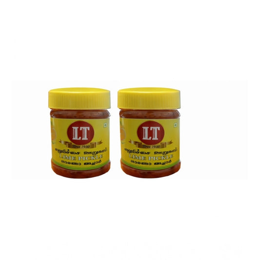 Pack Of_2 500Gm Lt Lemon Pickle Traditional Digestive Side Dis