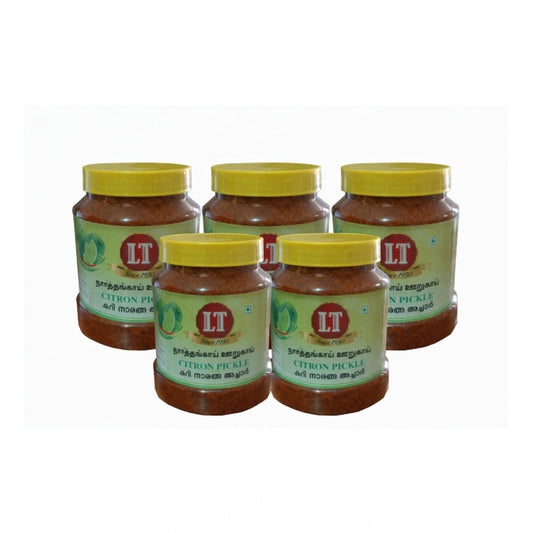 Pack Of_5 100Gm Lt Citron Pickle Traditional Digestive Side Di