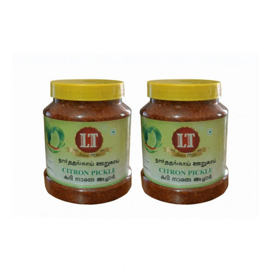 Pack Of_2 500Gm Lt Citron Pickle Traditional Digestive Side Di