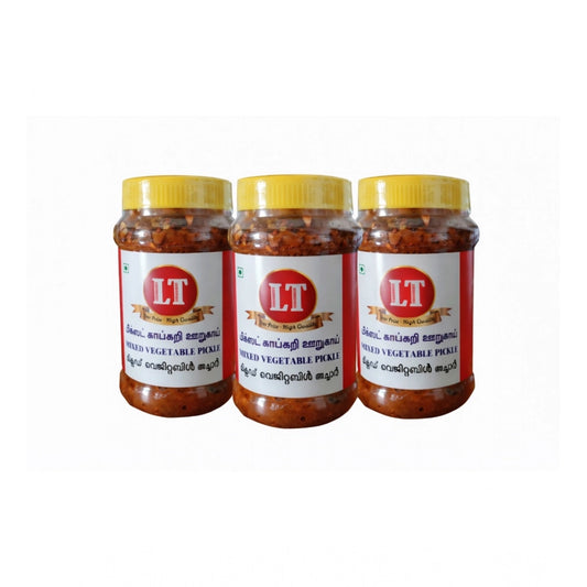 Pack Of_3 300Gm Lt Mixed Veg Pickle Traditional Digestive Side