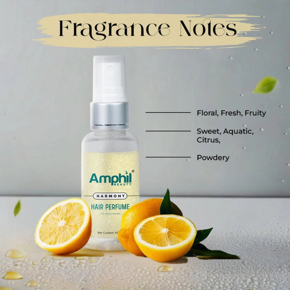 Amphil Beauty Harmony Unisex Hair Perfume 60 Ml | Alcohol Free