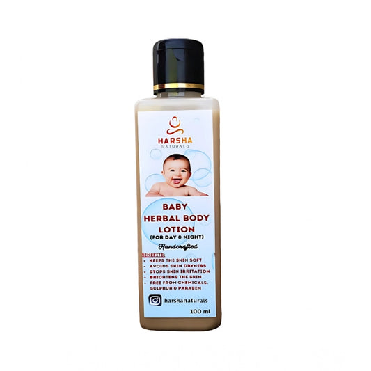 Harsha Naturals Herbal Baby Lotion - (100Ml)