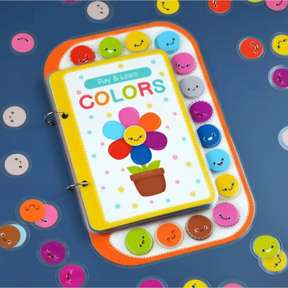 Play And Learn Colors Activity Book For Kids (2–5 Years, Multi