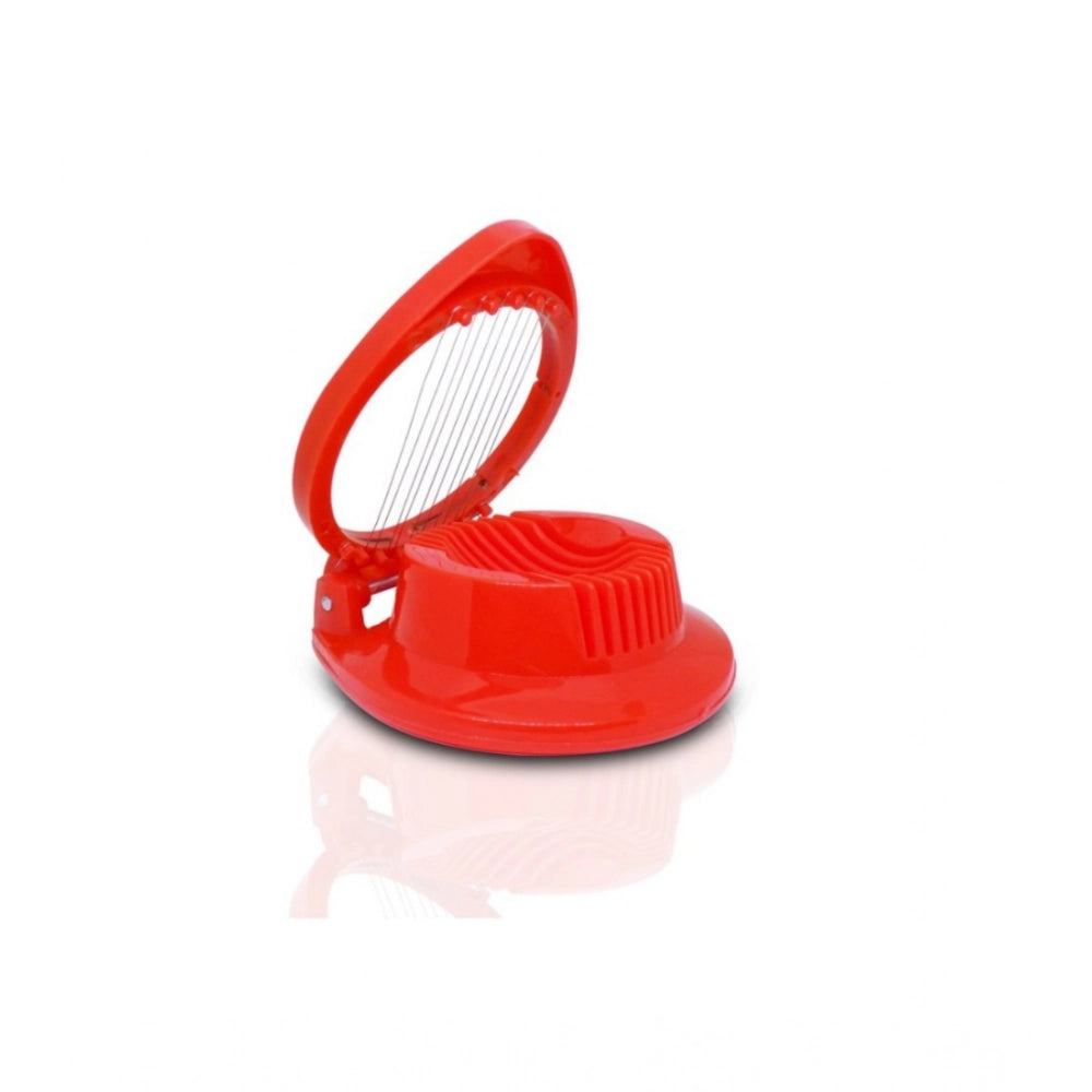 Pack of 4_Plastic Egg Slicer – Stainless Steel Wire Egg Cutter for Even Slices