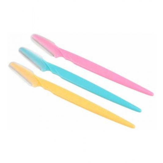 Pack Of 3_Facial Razor Set Eyebrow And Face Shaving Trimmer (C