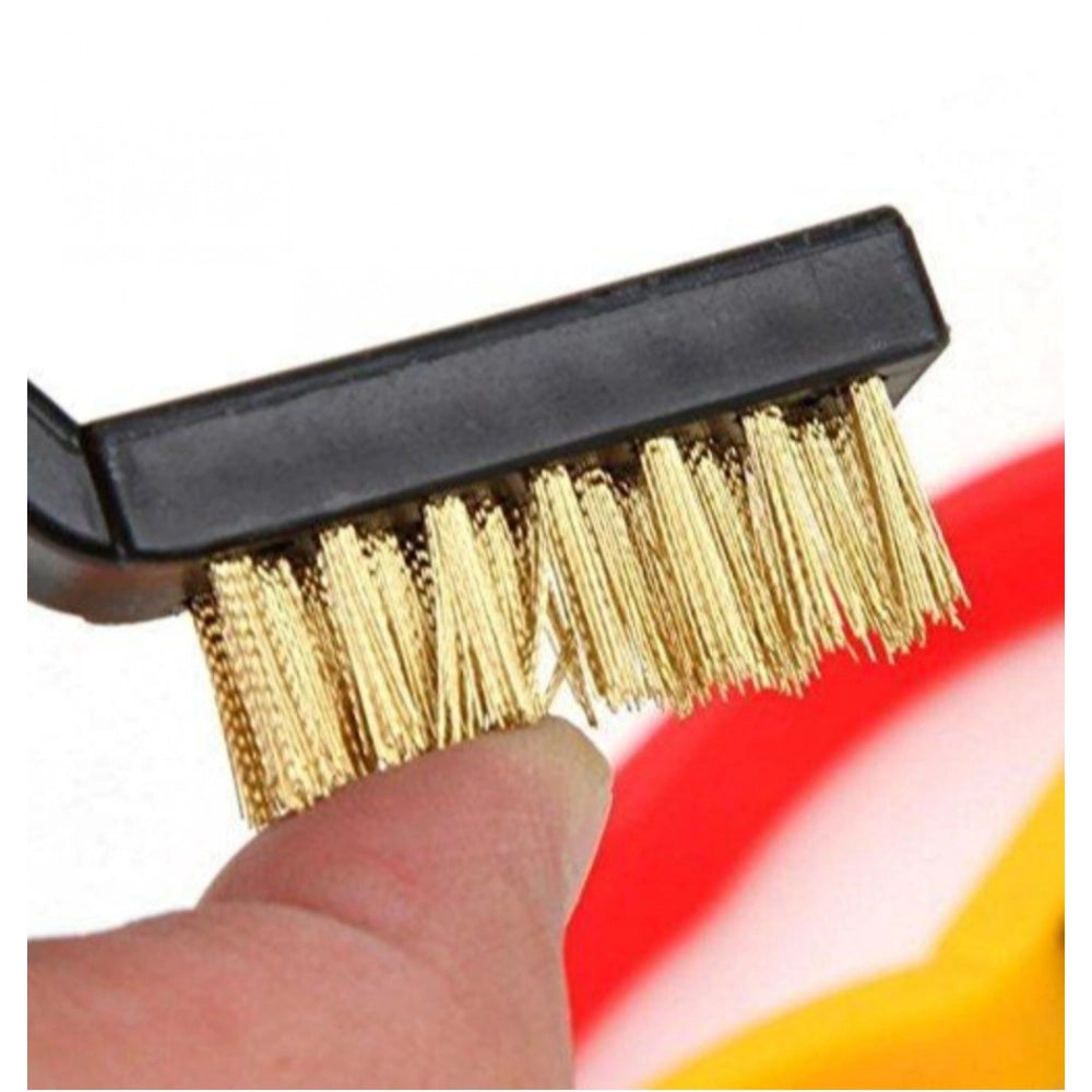 Pack Of 3_Small Wire Brush Set For Cleaning And Rust Removal (