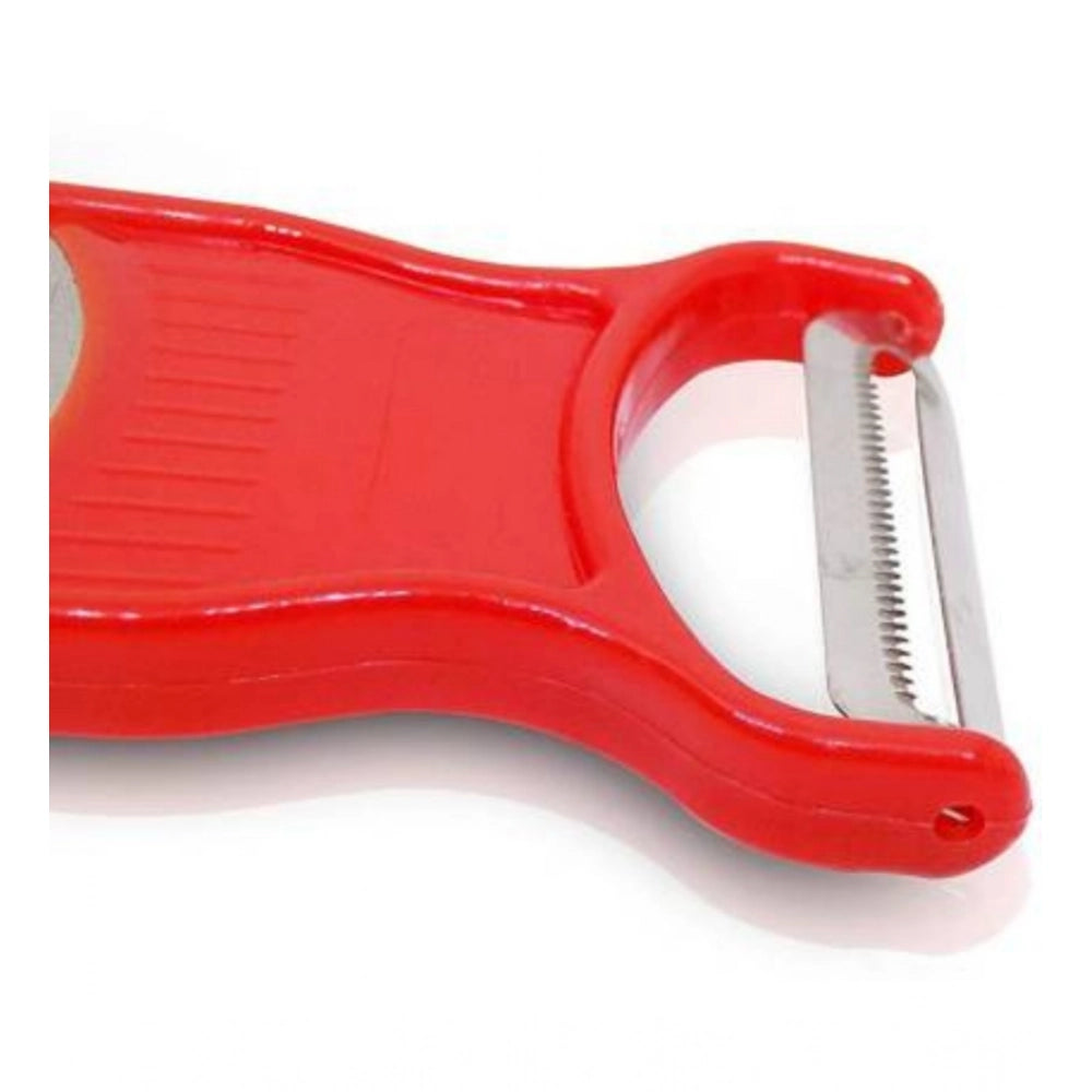 Pack Of 4_4-In-1 Multi-Purpose Vegetable Peeler – (Color: Asso