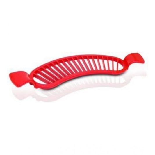 Pack Of 8_Banana Slicer Cutter And Chopper – Plastic Fruit Sli