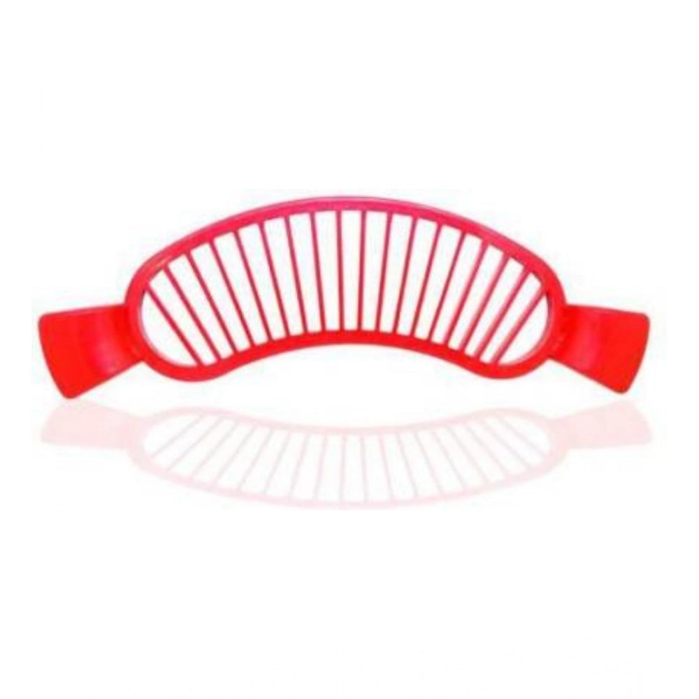 Pack of 8_Banana Slicer Cutter And Chopper – Plastic Fruit Slicers for