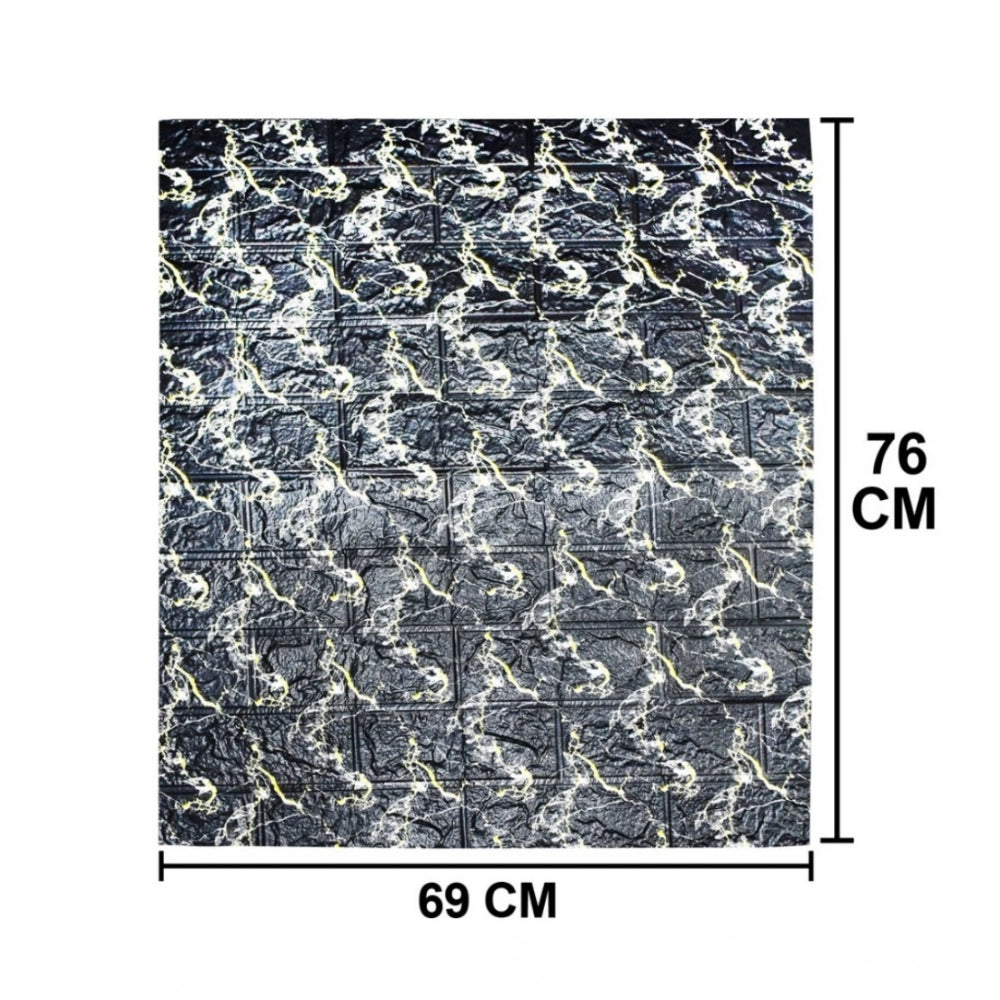 Pack Of 3_Fancy 3D Wall Decor – Stylish Black Decorative Wall