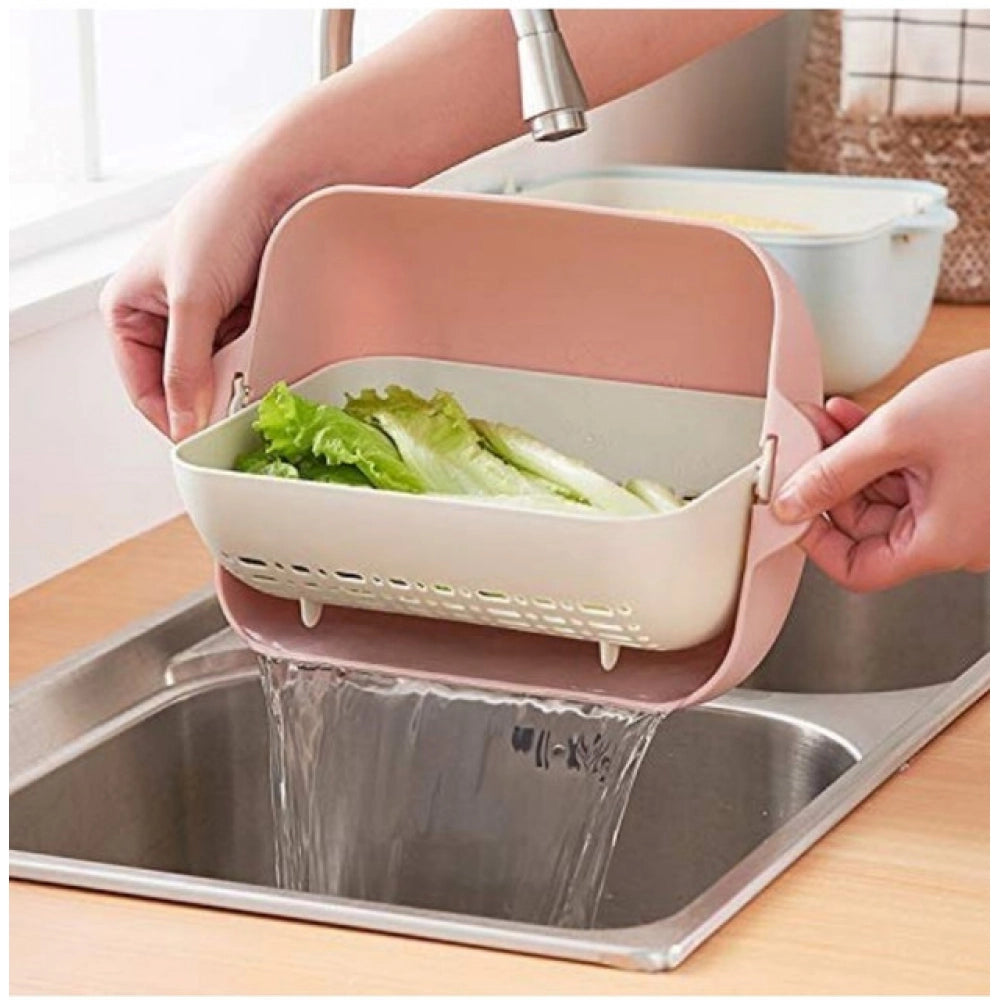 Pack of 2_Multi-Purpose Kitchen Basket – Ideal for Straining, Sieving,