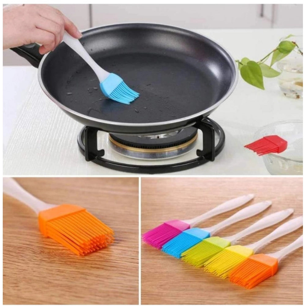 Pack Of 10_Silicone Oil Brush – Heat Resistant Cooking And Bak