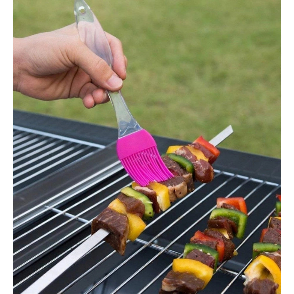 Pack Of 10_Silicone Oil Brush – Heat Resistant Cooking And Bak