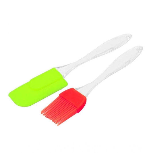 Pack Of 5_Silicone Spatula With Brush – Heat Resistant Cooking