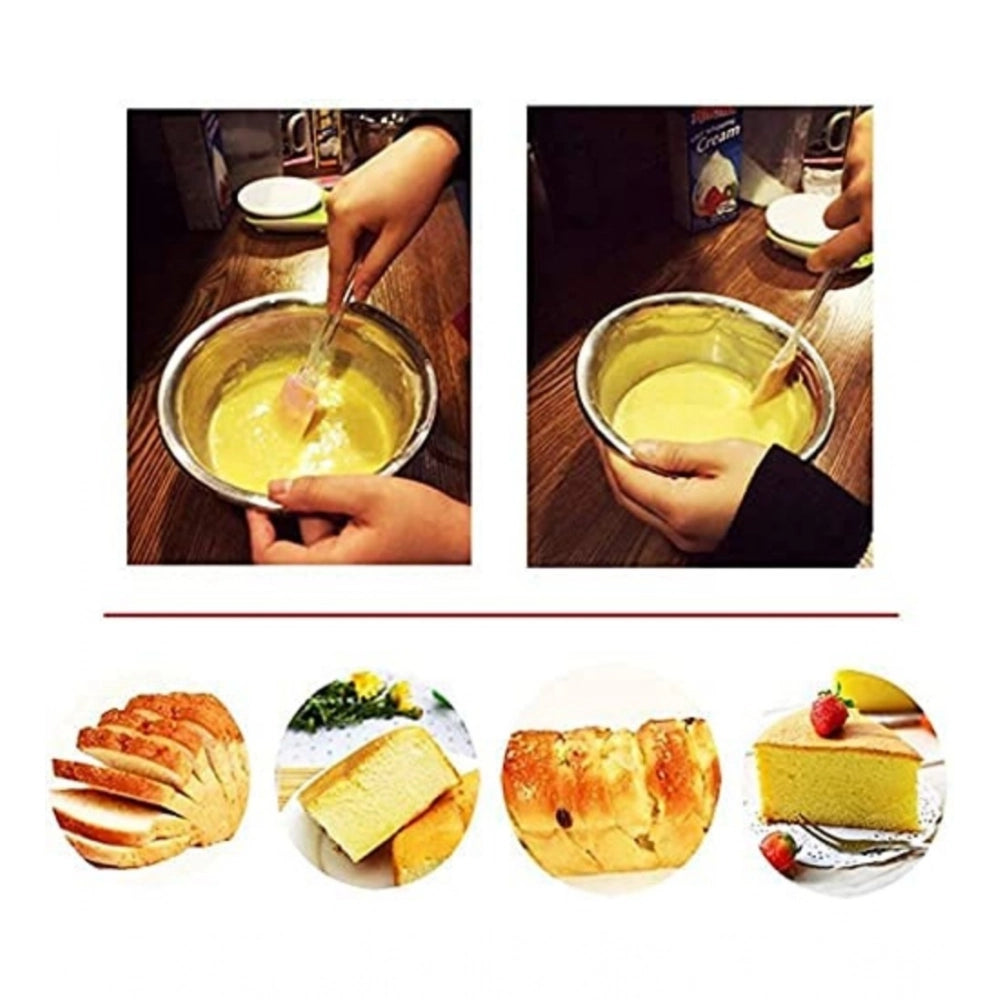 Pack Of 5_Silicone Spatula With Brush – Heat Resistant Cooking