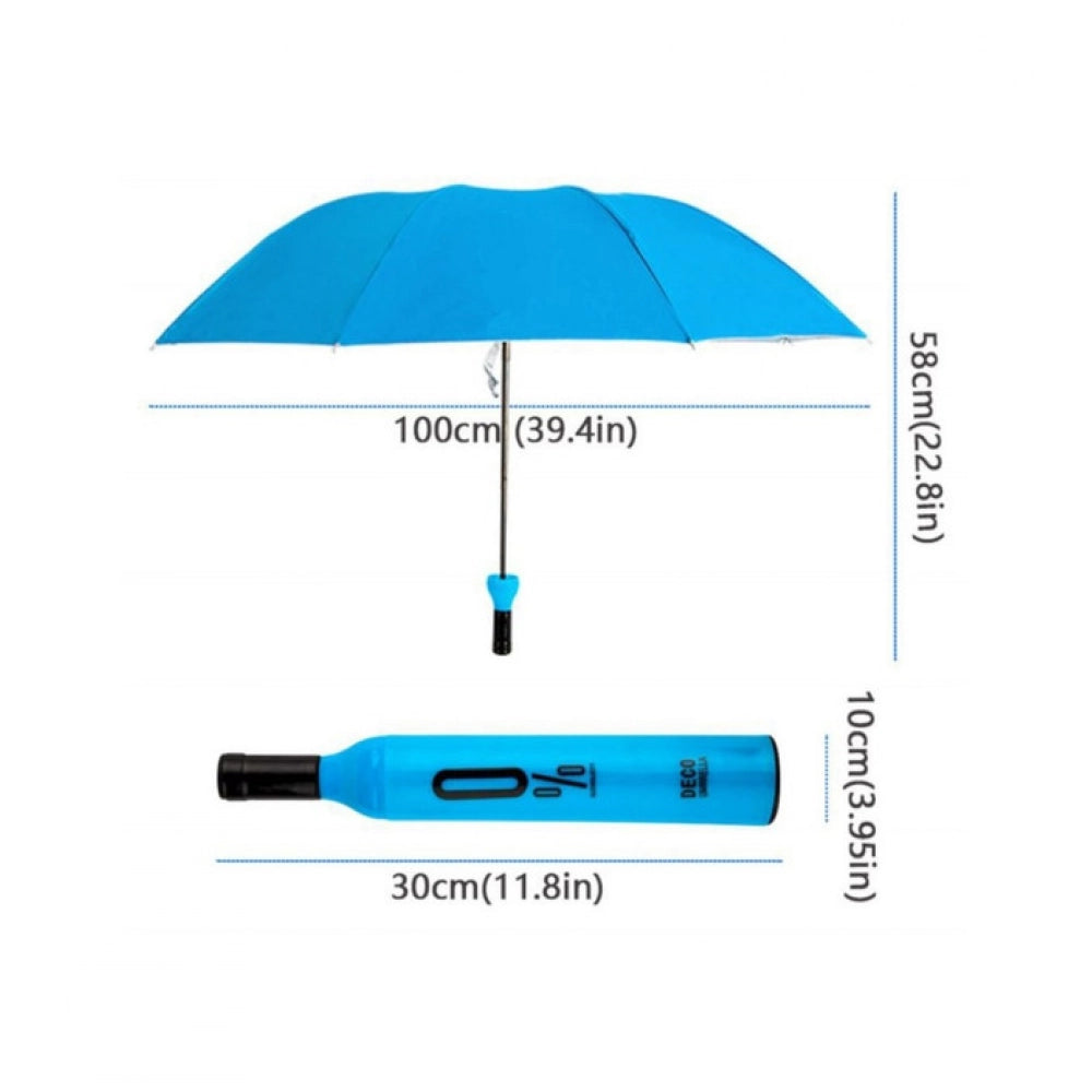 Bottle-Shaped Umbrella – Compact Foldable Rain Protection