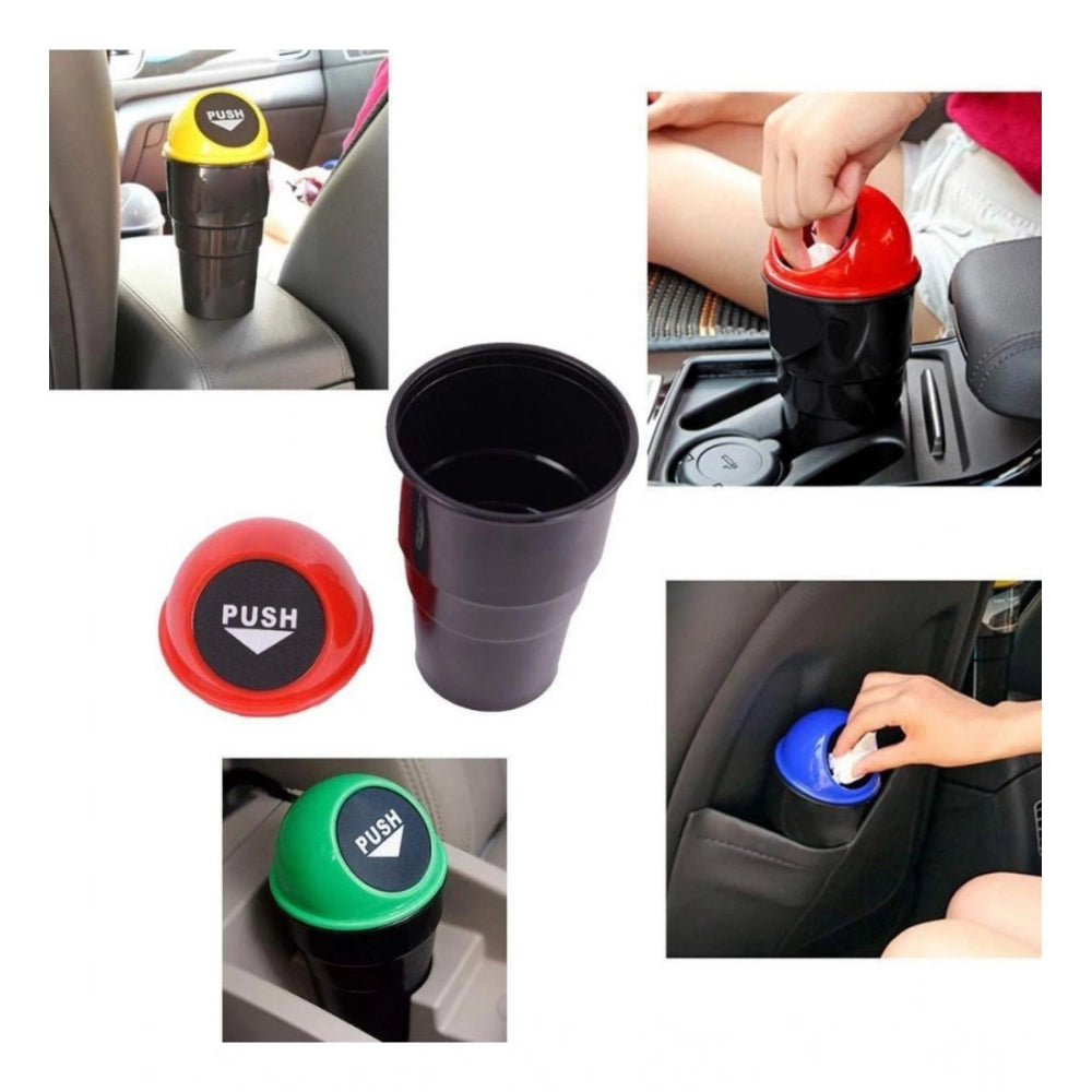 Pack Of 4_Car Dustbin – Portable Vehicle Trash Bin For Interio