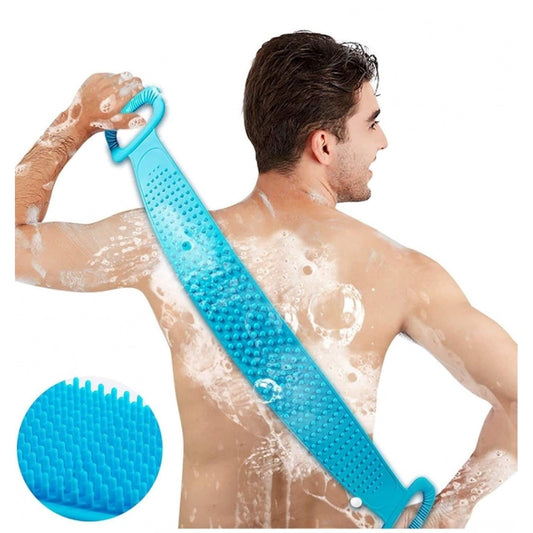 Pack Of 2_Silicone Bath Scrubber Belt – Dual-Sided Exfoliating