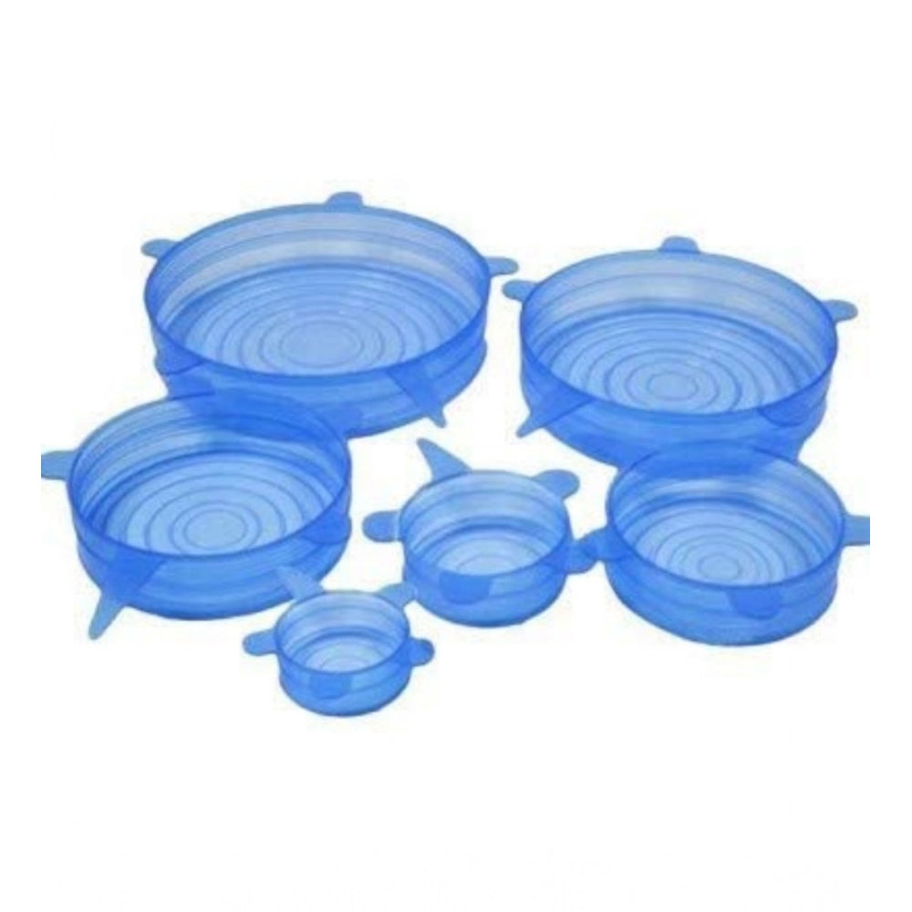 Pack Of 2_Silicone Lids – Reusable Stretchable Covers For Bowl