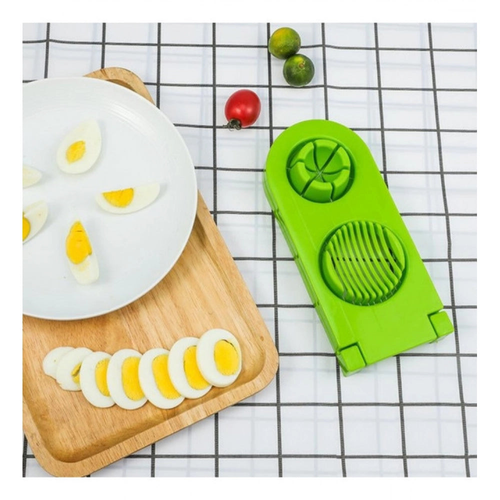 Pack Of 2_2-In-1 Egg And Mushroom Slicer – (Color: Assorted )
