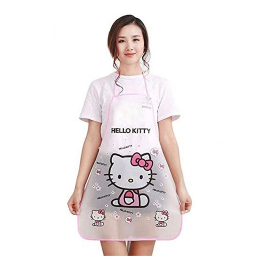 Pack Of 2_Printed Waterproof Kitchen Apron With Pockets For Ki