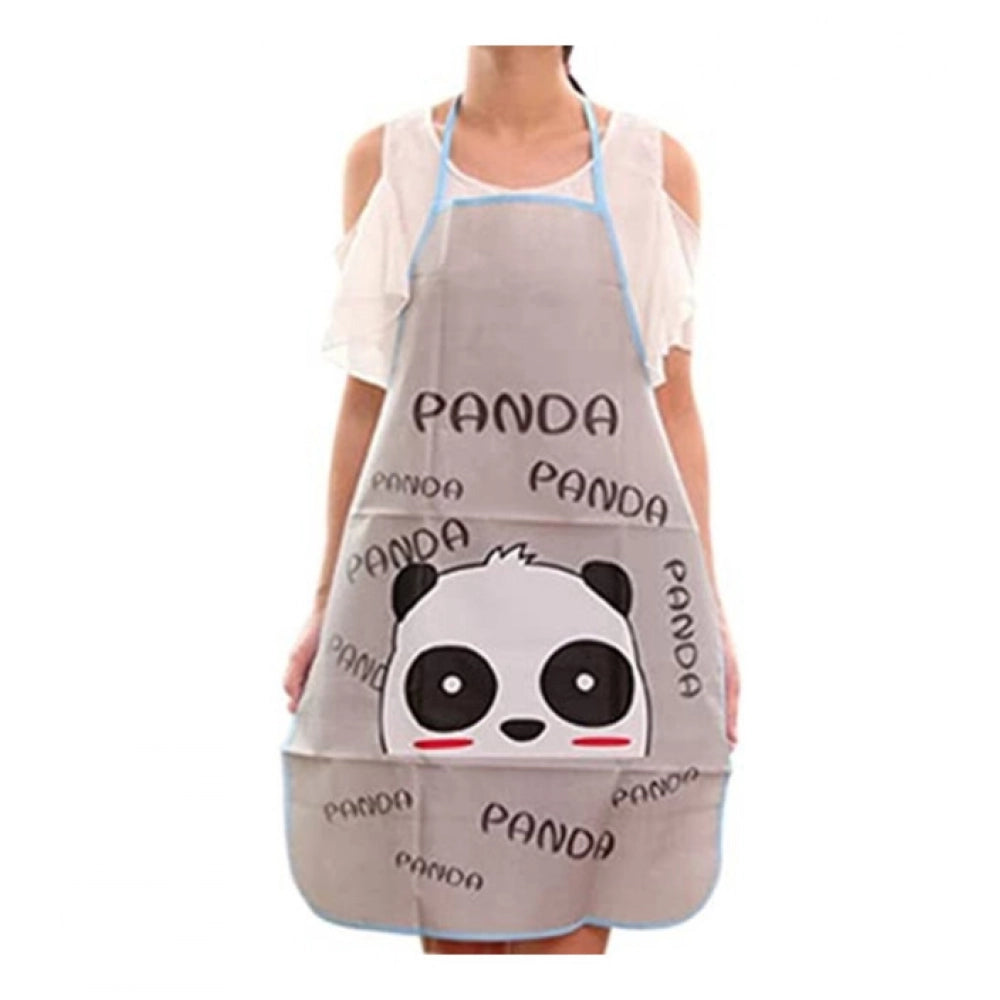 Pack of 2_Printed Waterproof Kitchen Apron with Pockets for kids–