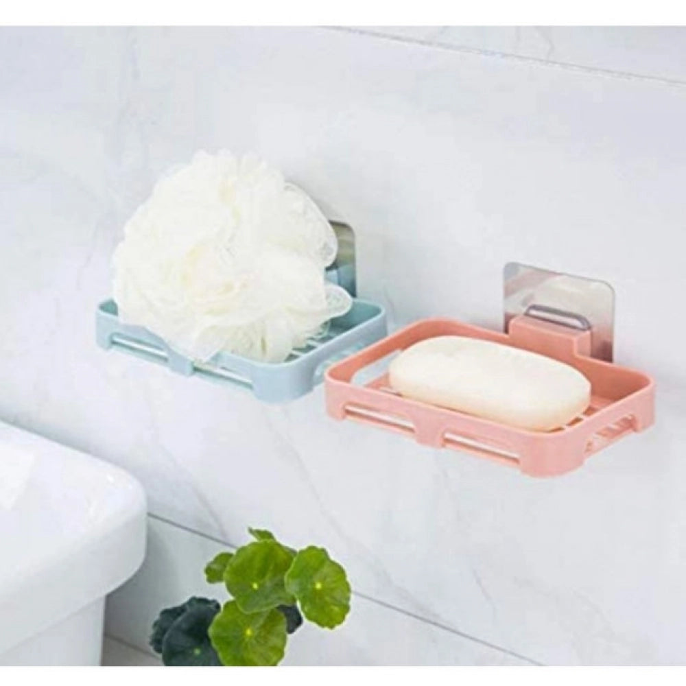 Pack Of 5_Magic Sticker Soap Holder – Wall-Mount Soap Organize