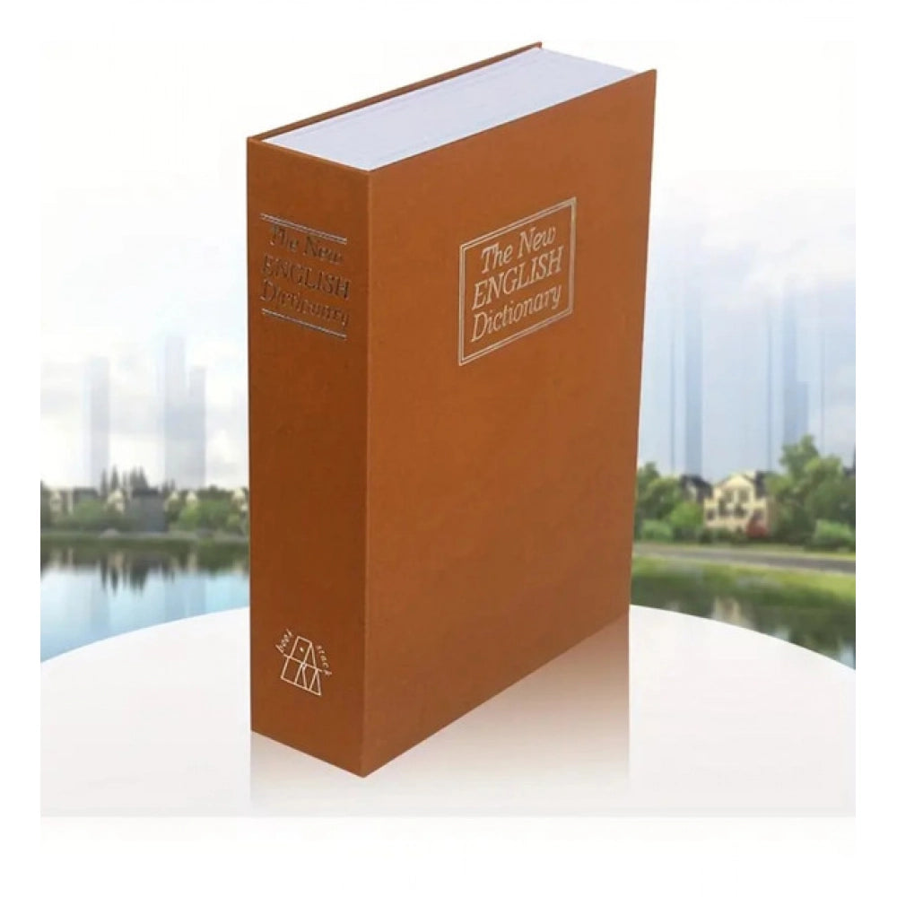 Secret Book Safe With Number Locker