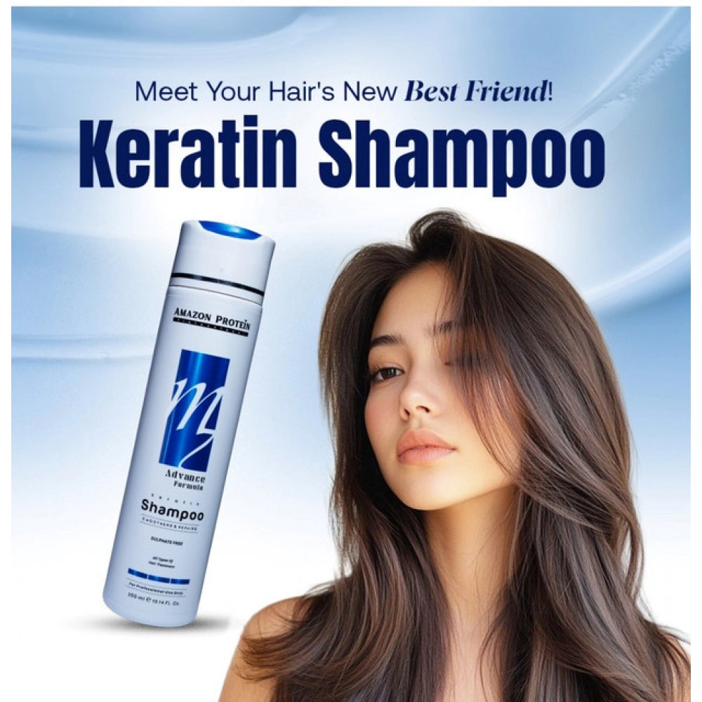 Unisex Protein Keratin Sampoo (300 Ml)