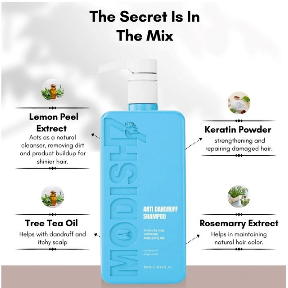 Unisex Protein Anti Dandruff Shampoo (350 Ml)
