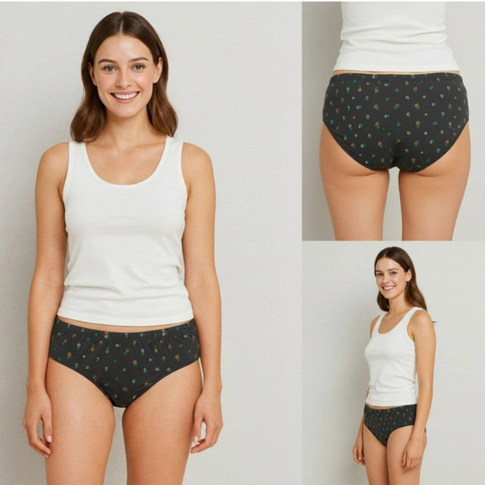 Pack Of_9 Women'S Cotton Printed Hipster Panty (Multicolor)