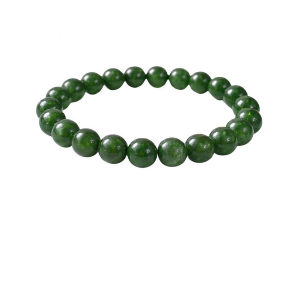 Natural Crystal 8Mm Green Aventurine Bracelet (Green)