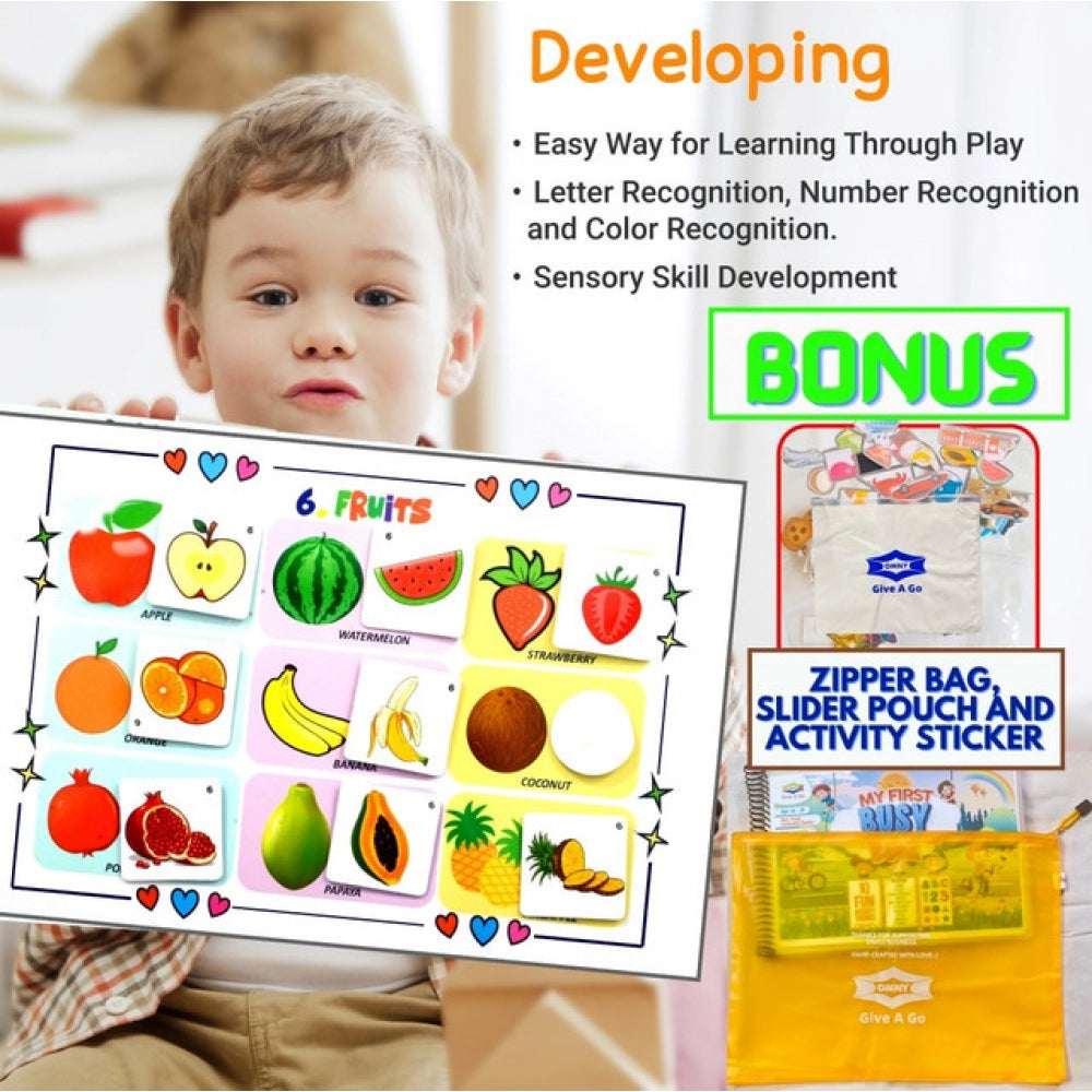 My First Busy Book – Fun And Educational Activity Kit For Kids
