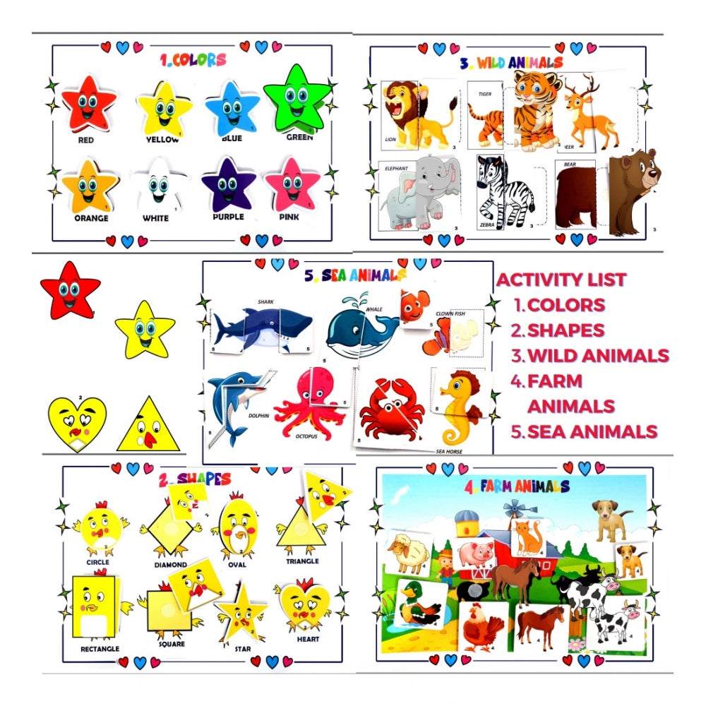 My First Busy Book – Fun And Educational Activity Kit For Kids