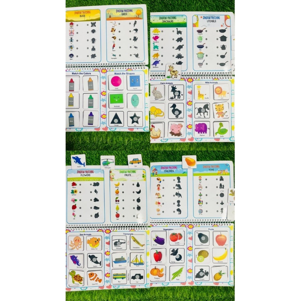 Montessori Busy Book – Early Learning Activity Set (2–4 Years,