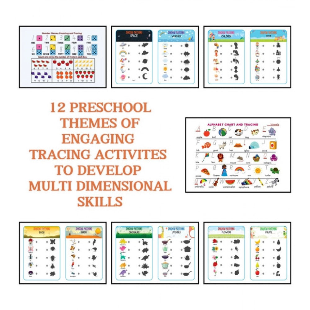 Montessori Busy Book – Early Learning Activity Set (2–4 Years,