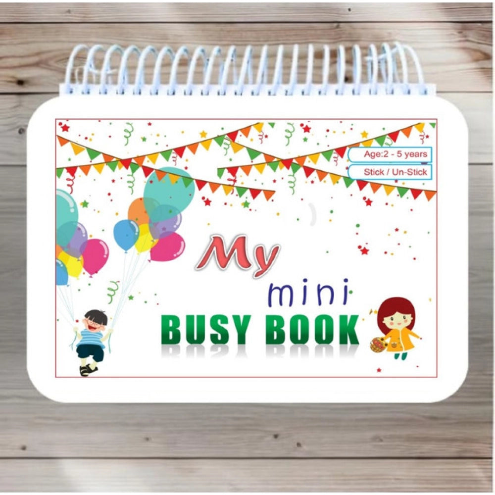 Mini Busy Book – Early Learning Activity Book For Kids (2–4 Ye