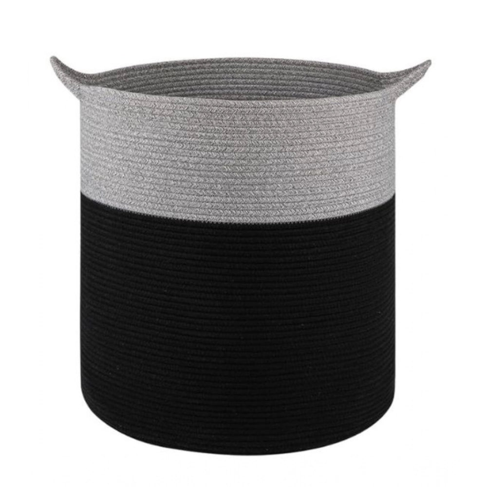 Cotton 12X14 Inch-1 Pcs Storage Basket For Clothes With Out Li