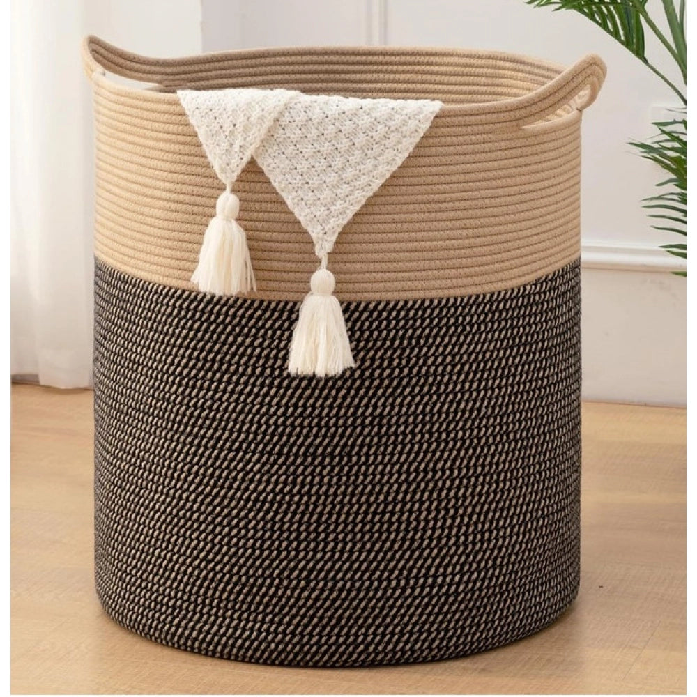 Cotton 12X14 Inch - Mix Storage Basket For Clothes With Out Li