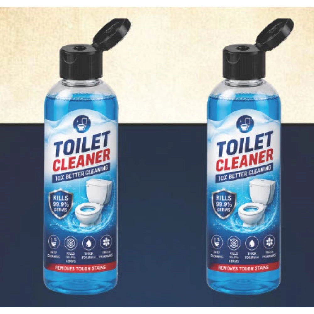 Pack Of 2 Ultra Clean Toilet Cleaner Gel Bottles 100 Ml
