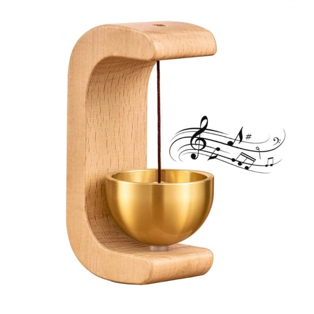 Self - Adhesive Magnetic Doorbell - Gold