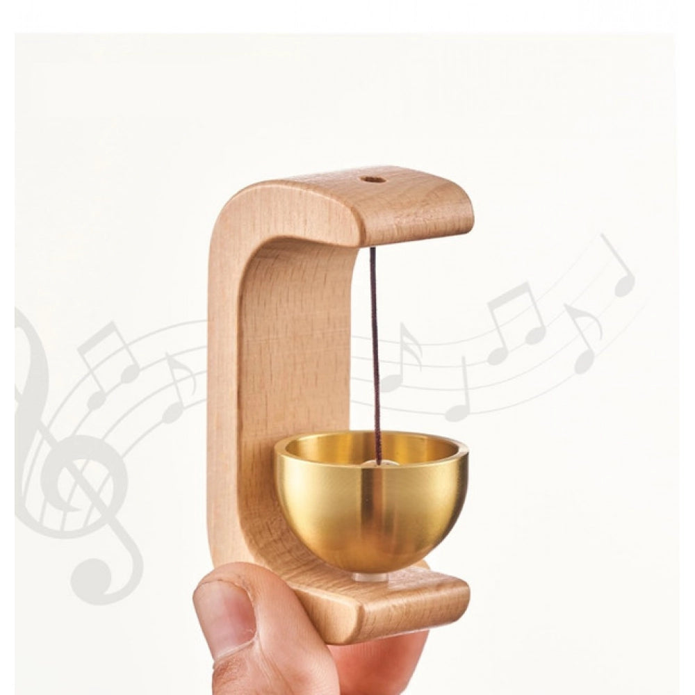 Self - Adhesive Magnetic Doorbell - Gold