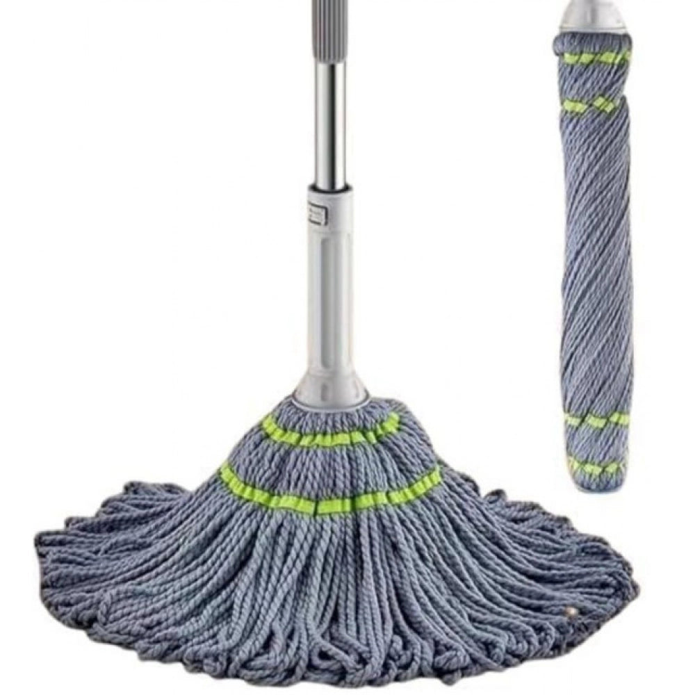 Microfiber Twist Mop for Floor Cleaning - Pack of 2, Grey