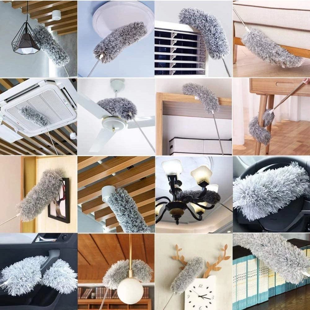 Fan Duster - Pack of 2, Grey